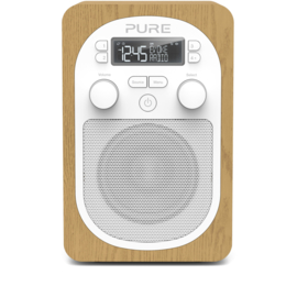 Pure Evoke H2 compacte DAB+ en FM keuken radio, eiken