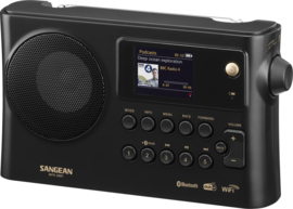Sangean WFR-28BT Internet radio met Spotify, Bluetooth, DAB+ en FM, zwart