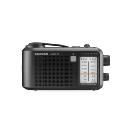 Sangean MMR-77 (2022 style) AM en FM nood radio met opwindhendel
