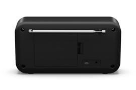 Sharp DR-P420 BK draagbare DAB+ en FM radio met Bluetooth en alarmfunctie, zwart