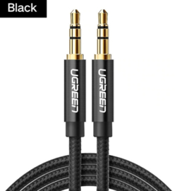 Stereo kabel: 3.5mm mini-jack naar 3.5mm mini-jack, 50 cm