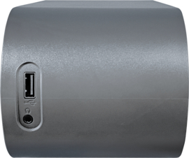 Telestar Top IR 50 eenvoudige internet (wekker) radio met Bluetooth en  USB, antraciet