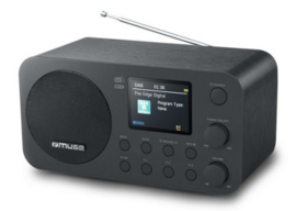 Muse M-128 DBT tafel radio radio met FM, DAB+ en Bluetooth