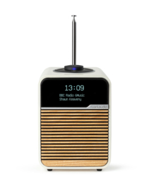 Ruark Audio R1 Mk4 deluxe tafelradio met DAB+, FM en Bluetooth, Light Cream