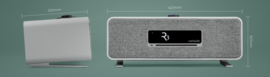 Ruark Audio R3 compact radio systeem, soft grey