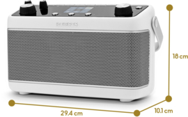 Roberts Stream 219 stereo internetradio, DAB+, FM, USB, Spotify en Bluetooth, wit