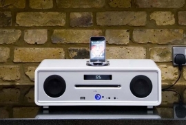 Vita Audio R4i Audio Systeem met CD, iDock, DAB+ en FM in hoogglans wit