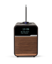 Ruark Audio R1 Mk4 deluxe tafelradio met DAB+, FM en Bluetooth, Espresso