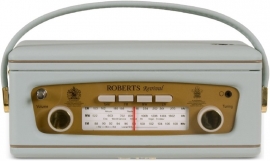 Roberts R250 FM, MW, LW  radio, Lichtblauw (Duck Egg)