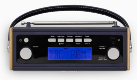 Roberts Rambler BT STEREO retro DAB+ radio met FM en Bluetooth, Navy Blue