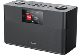 Kenwood CR-ST100S stereo smart radio systeem met DAB+, internetradio, USB, Bluetooth en Spotify, zwart