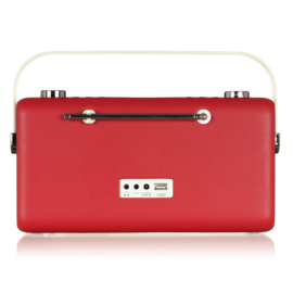 View Quest Hepburn MK 2 DAB+ radio met FM en Bluetooth, Red