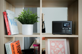 Pure Classic H4i digitale internet, DAB+ en FM radio en Bluetooth, Zwart Essen