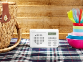 Pure One Mi Series II - mini digitale radio met DAB+ en FM - wit