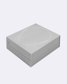 km5 Iichtgewicht stereo hoofdtelefoon Hp1 - Bluetooth EN bekabeld, transparant