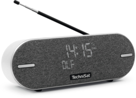 TechniSat DIGITRADIO BT 2 stereo Bluetooth speaker met DAB+ en FM radio, grijs