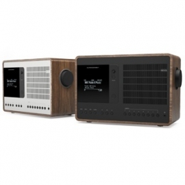 Revo SuperConnect radio met DAB+, internet, streaming, Bluetooth en Spotify, walnut black