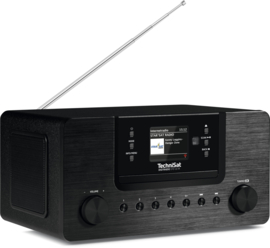 TechniSat DigitRadio 570 CD IR stereo tafelradio met internet, DAB+ digital radio, CD en USB, zwart