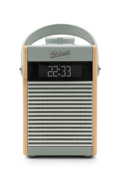 Roberts Rambler Midi portable retro DAB+ radio met FM en Bluetooth, Duck Egg