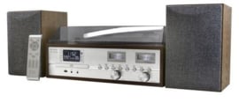 Soundmaster Elite Line PL880 Retro HiFi-systeem met DAB+ radio, CD, platenspeler en Bluetooth