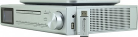 Soundmaster Elite Line UR2195SI stereo onderbouw keuken / slaapkamer radio met DAB+, FM, CD, USB en Bluetooth
