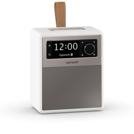 Sonoro EASY SO-120 V2 DAB+ / FM wekker radio met Bluetooth ontvangst, wit