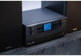 Kenwood M-925DAB stereo Hi-Fi systeem met DAB+ en FM radio, CD, USB en Bluetooth  zwart