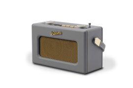 Roberts Uno BT retro DAB+ radio met FM en Bluetooth, grijs