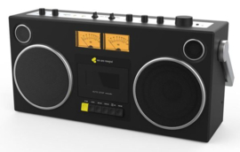 We Are Rewind Blaster 100 Watt boombox portable cassettespeler met Bluetooth