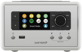 sonoro RELAX X internetradio met DAB+, FM, Spotify en Bluetooth, wit