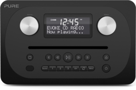 Pure Evoke C-D4 digitale DAB+ radio met CD en Bluetooth, Siena Black