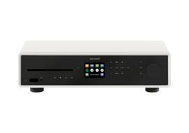 Sonoro MAESTRO hifi tuner versterker met DAB+, internetradio en CD-speler, wit - zwart