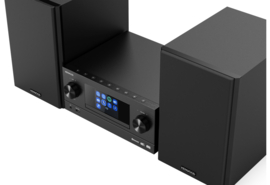 Kenwood M-9000S stereo smart Hi-Fi systeem met DAB+ en FM radio, internetradio, CD, USB, Bluetooth en Spotify, zwart