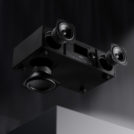 Majority Audio Quadriga Maxi 200 Watt stereo alles-in-1 radio met internetradio, DAB+, FM, CD, USB, Spotify en Bluetooth
