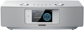 Kenwood CR-ST900S stereo smart radio alles in 1 Hi-Fi systeem met DAB+, FM, internetradio, USB, Auracast, Bluetooth en Spotify, zilver