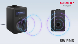 Sharp Tokyo DAB+ en FM radio met Bluetooth en alarmfunctie