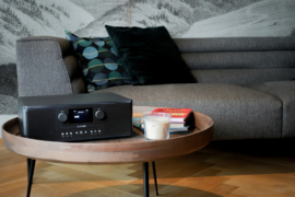 Pure Classic C-D6i stereo digitale internet, DAB+ en FM radio met CD en Bluetooth, Zwart Essen, OPEN DOOS