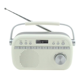 Soundmaster DAB280BE radio met DAB+ en FM met 10 preset toetsen, beige