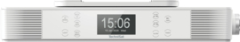 TechniSat KitchenRadio IR stereo keuken (onderbouw) radio met FM en internetradio, Podcasts en Bluetooth, wit