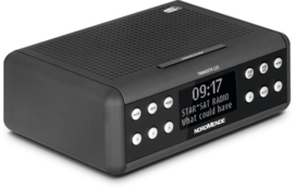 Nordmende Transita 115 DAB+ en FM wekkerradio met OLED scherm, antraciet