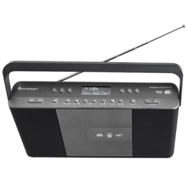 Soundmaster RCD1870SW stereo portable DAB+ radio met FM, CD en USB