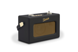 Roberts Uno BT retro DAB+ radio met FM en Bluetooth, zwart