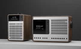 Revo SuperSignal radio met FM, DAB+ en aptX Bluetooth, walnut silver