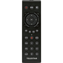 Telestar DIRA S 24 CD stereo radio met CD, DAB+, FM, USB en Bluetooth zenden en ontvangen, walnoot