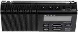 Sony XDR-P1DBP oplaadbare digitale DAB+ / FM radio