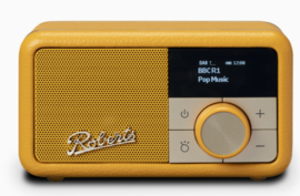 Roberts Revival Petite mini DAB+ en FM radio met Bluetooth ontvangst, geel