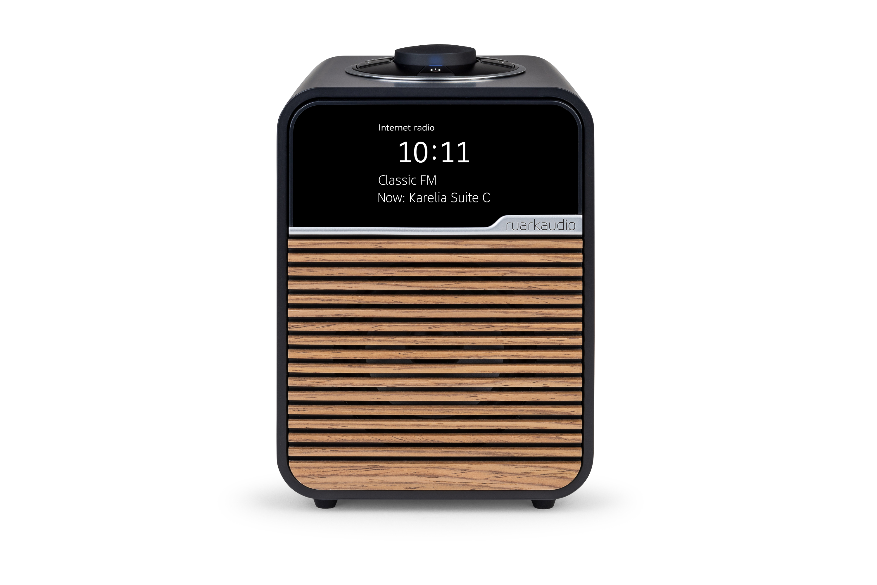Ruark Audio R1S Smart Radio met WIFI internetradio, DAB+, FM, Spotify en Bluetooth, Satin Charcoal
