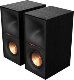 Klipsch Reference R-40 PM versterkte stereo hi-fi luidsprekers met 70 Watt versterker