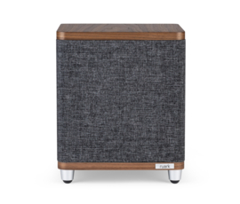 Ruark Audio RS1 subwoofer met ingebouwde versterker, Rich Walnut - Slate Grey