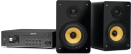 TechniSat DigitRadio 760 CD IR stereo hifi audio installatie met DAB+, FM en internet radio, met CD, Bluetooth en USB, zwart